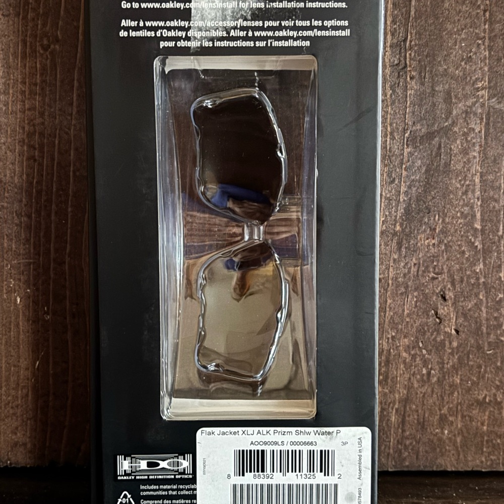 Oakley Prizm Polarized Lens for Flak Jacket XLJ - Picture 2 of 4